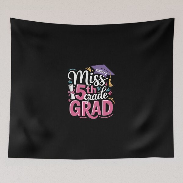 Item preview, Miss 5th Grade Graduation Day 2025 Cute Student Girl Grad  designed and sold by dainegilbert.