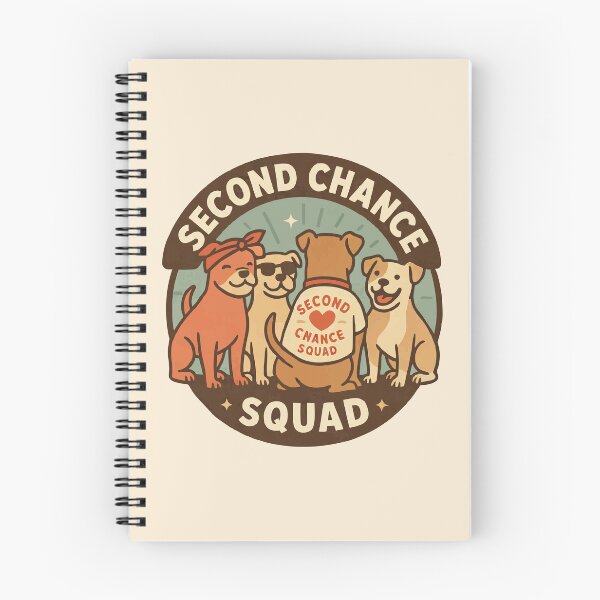 Item preview, Second Chance Squad – Rescue Dog Design designed and sold by Tiny Joy World.
