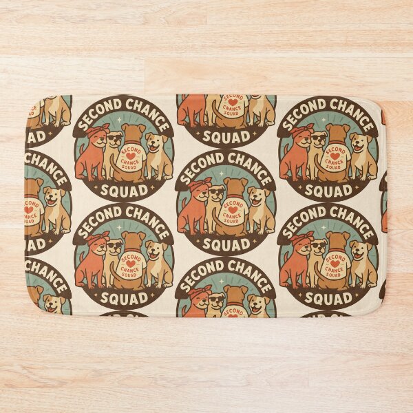 Item preview, Second Chance Squad – Rescue Dog Design designed and sold by Tiny Joy World.