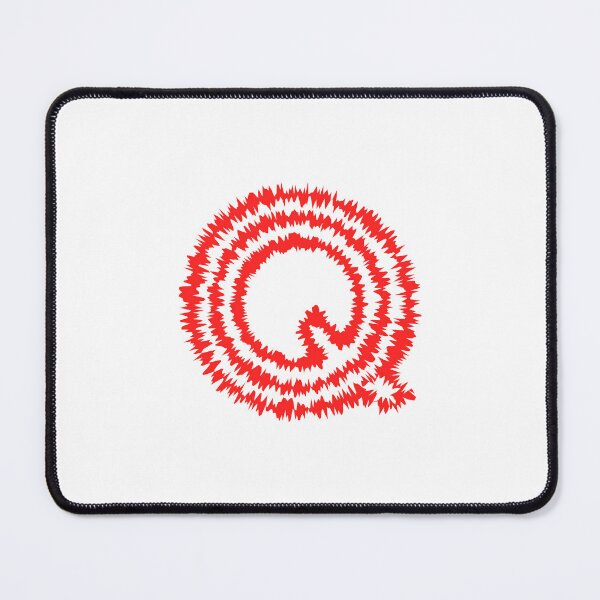 Item preview, Letter Q Red Static Glitch Art designed and sold by uncoXab.