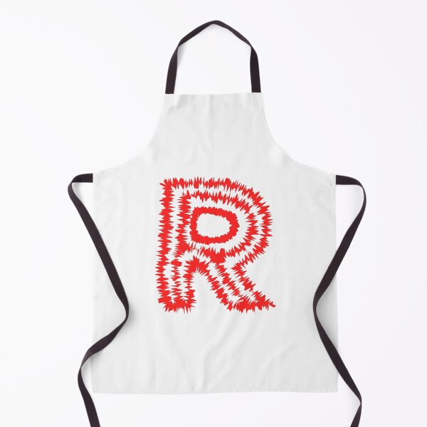 Item preview, Letter R Red Static Glitch Art designed and sold by uncoXab.