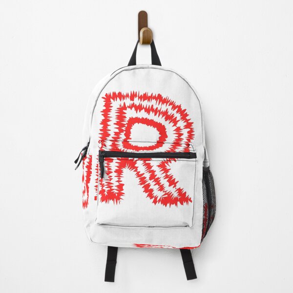 Item preview, Letter R Red Static Glitch Art designed and sold by uncoXab.