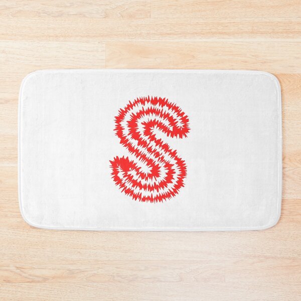 Item preview, Letter S Red Static Glitch Art designed and sold by uncoXab.