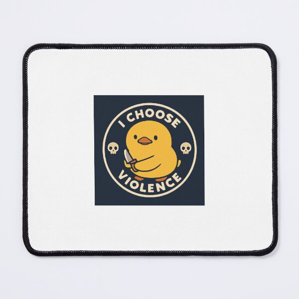Item preview, Cute Violent Duck Meme designed and sold by Kishaan.