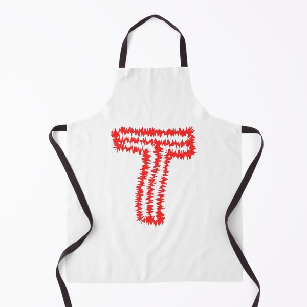 Item preview, Letter T Red Static Glitch Art designed and sold by uncoXab.