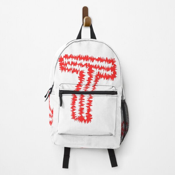 Item preview, Letter T Red Static Glitch Art designed and sold by uncoXab.