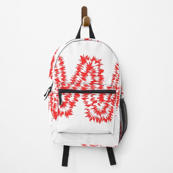 Item preview, Letter W Red Static Glitch Art designed and sold by uncoXab.