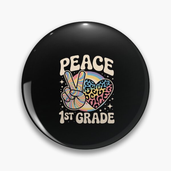 Item preview, Peace Love 1st Grade Leopard Tie Dye  designed and sold by dainegilbert.