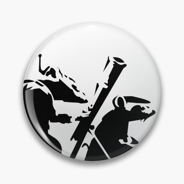 Item preview, Banksy Stencil Rats Working Together Urban Strikers designed and sold by DonVivaldo.