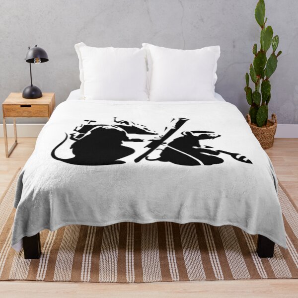 Item preview, Banksy Stencil Rats Working Together Urban Strikers designed and sold by DonVivaldo.