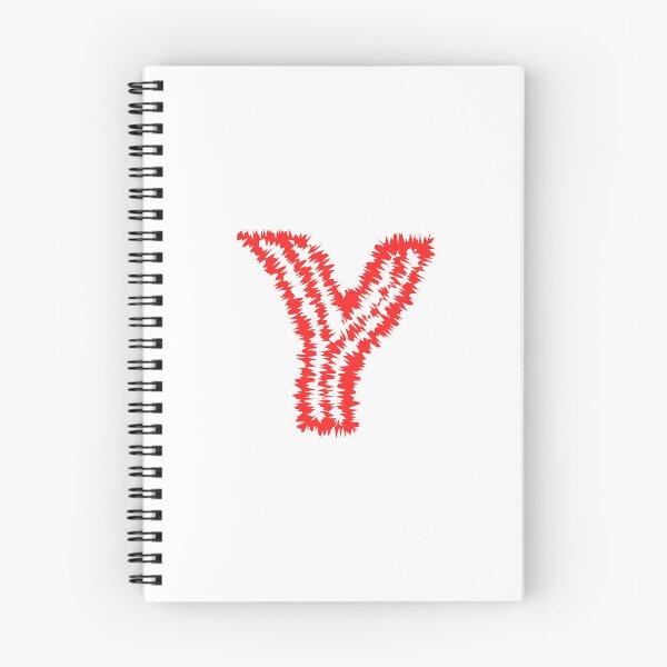 Item preview, Letter Y Red Static Glitch Art designed and sold by uncoXab.