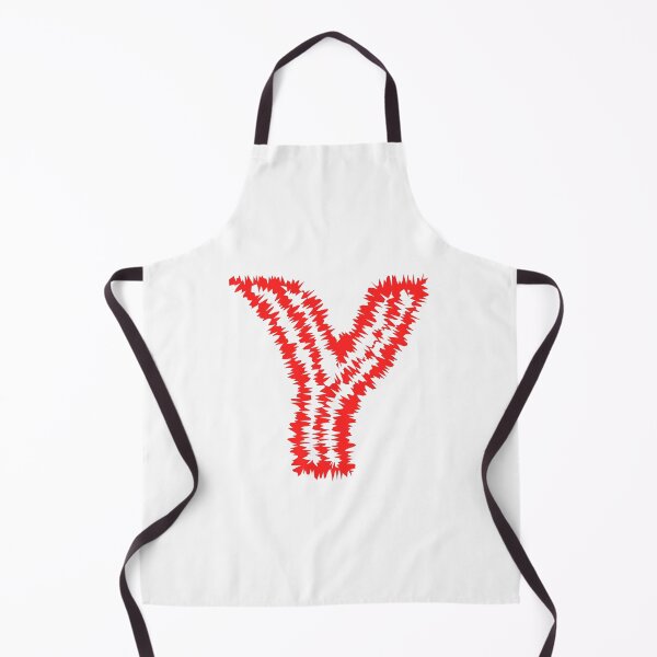 Item preview, Letter Y Red Static Glitch Art designed and sold by uncoXab.