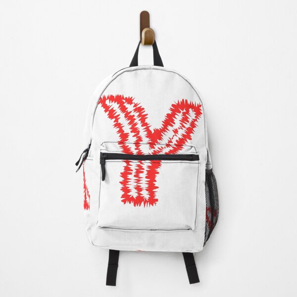 Item preview, Letter Y Red Static Glitch Art designed and sold by uncoXab.