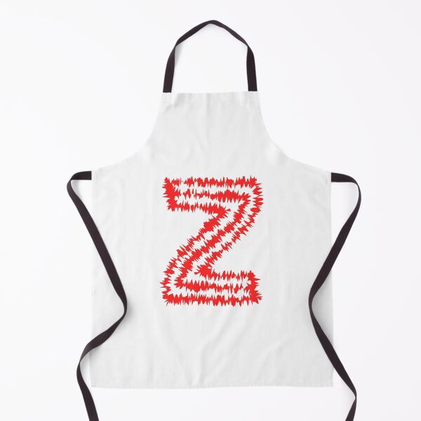 Item preview, Letter Z Red Static Glitch Art designed and sold by uncoXab.