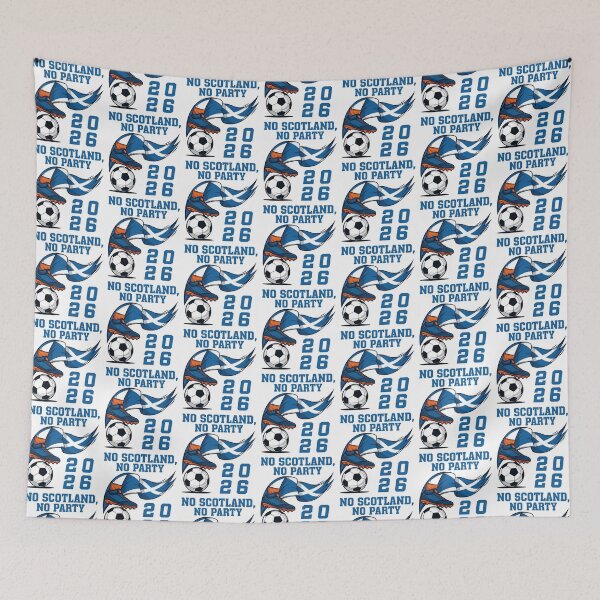 Item preview, No Scotland, No Party, Scottish, Tartan Army - World Cup 2026 designed and sold by ArtsMichalShop.