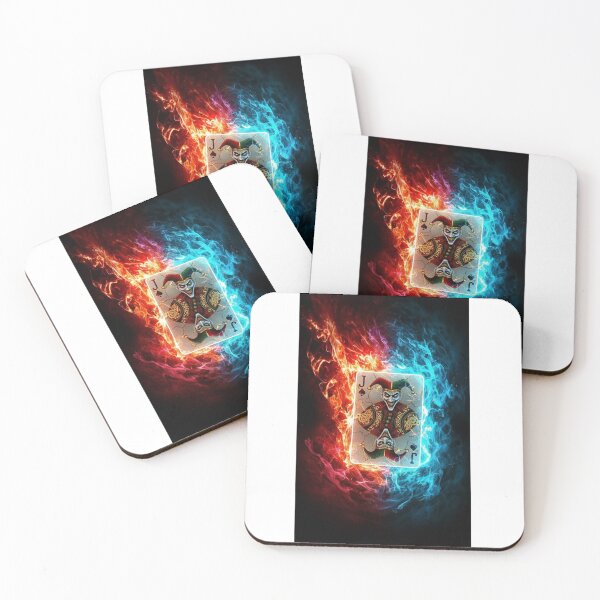 Item preview, Flame Joker Card Art designed and sold by Krfto.