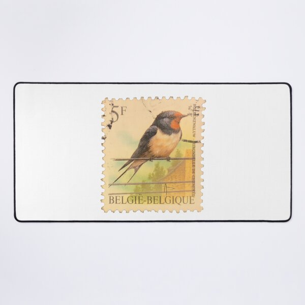 Item preview, Belgium Swallow Vintage Postage Stamp designed and sold by red-amber65.