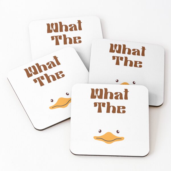 Item preview, What The Duck | Funny Duck Pun Reaction Meme Design designed and sold by NCODesigns.