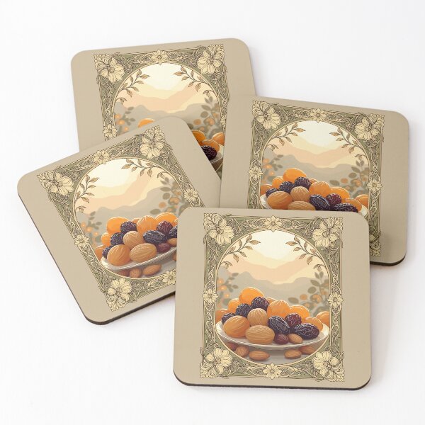 Item preview, Yalda Chelle Night Dried Fruits and Nuts Art Nouveau Style designed and sold by taiche.