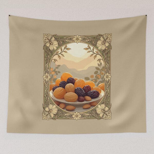 Item preview, Yalda Chelle Night Dried Fruits and Nuts Art Nouveau Style designed and sold by taiche.