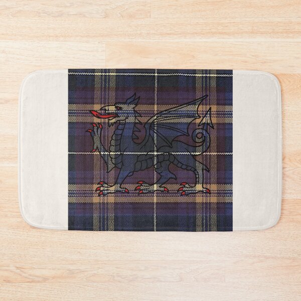 Item preview, Rees Welsh Tartan – The Hope of a Better Age & y Ddraig Goch - the red dragon v2 designed and sold by WheelieGdArt.