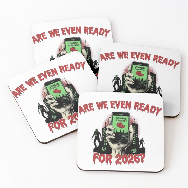 Item preview, Funny 2026 Anxiety T-Shirt: Are We Even Ready? (Zombie Apocalypse Edition) designed and sold by Circebelle017.