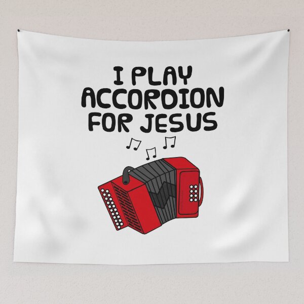 Item preview, I Play Accordion For Jesus, Accordionist Church Musician designed and sold by doodlerob.