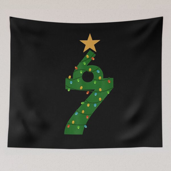 Item preview, Christmas Number Sixty Seven Lights Star Tree Holiday Celebration Art designed and sold by WilliaMaler.