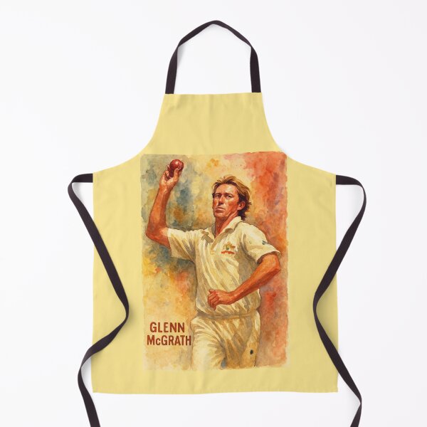 Artikelvorschau, Glenn McGrath, legendärer Schnellbowler entworfen und verkauft von Sarcastic designs.