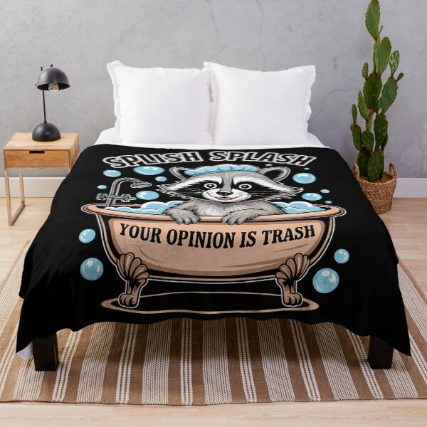 Item preview, Funny Raccoon Bath Joke designed and sold by TikCore.