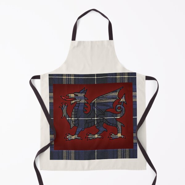 Item preview, Rees Welsh Tartan – The Hope of a Better Age & y Ddraig Goch - the red dragon designed and sold by WheelieGdArt.