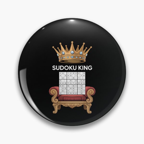 Item preview, Funny Sudoku King Gift designed and sold by FortuneFull.