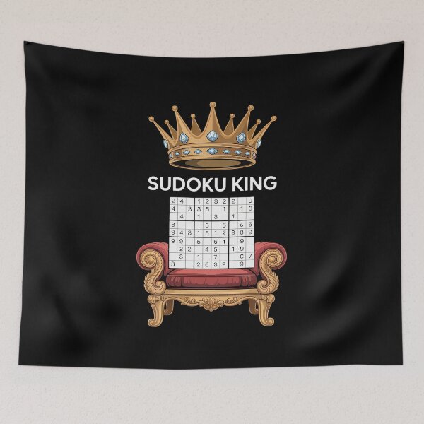 Item preview, Funny Sudoku King Gift designed and sold by FortuneFull.