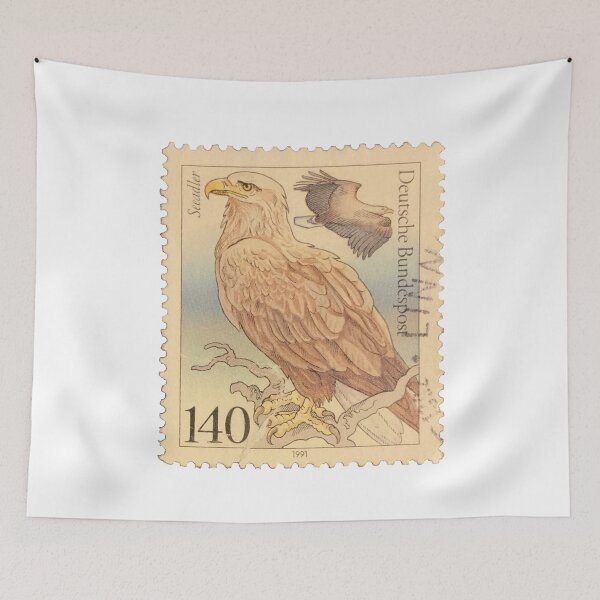 Item preview, German Eagle Vintage Postage Stamp designed and sold by red-amber65.