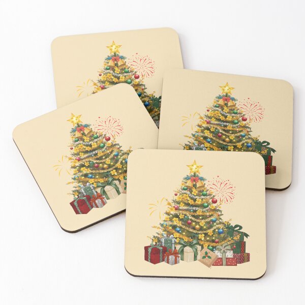 Item preview, Festive Vietnamese Christmas Tree Holiday designed and sold by RosalinesEyes.