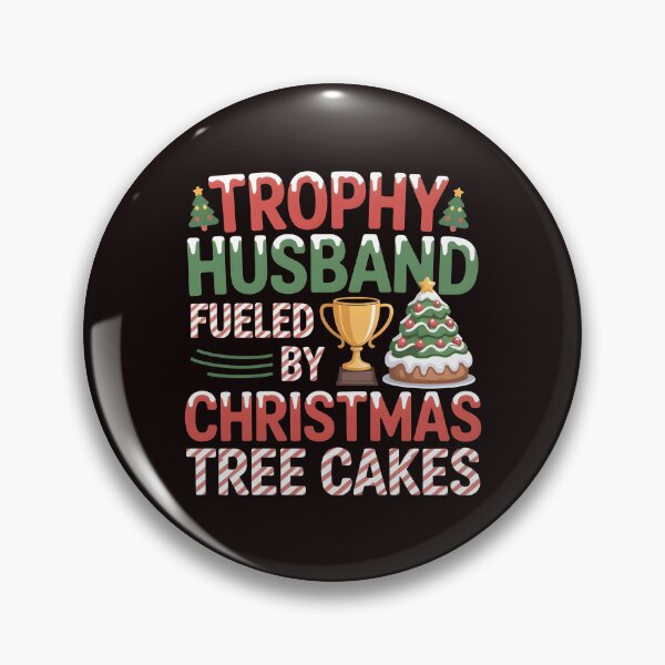 Artikelvorschau, Trophäen-Ehemann, angetrieben von Weihnachtskuchen – Humor für Liebhaber von Weihnachtskuchen entworfen und verkauft von Redgiant87x.