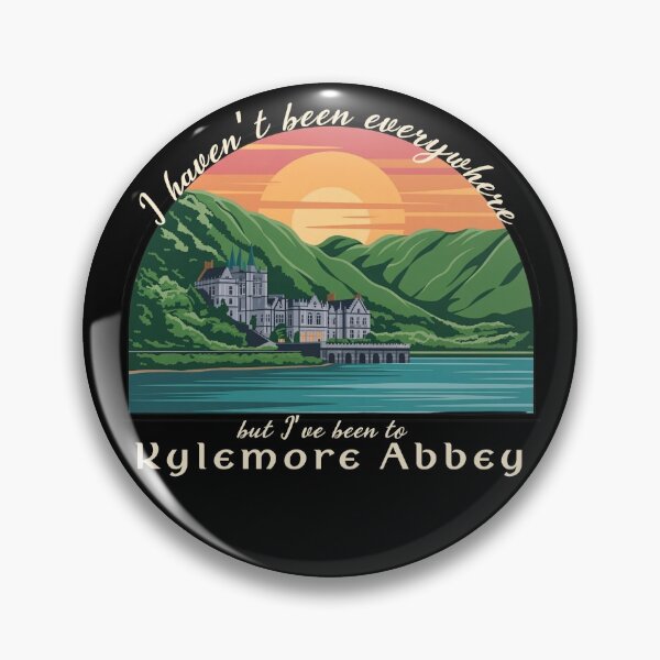 Item preview, Kylemore Abbey Ireland Quote designed and sold by EwaVerse.