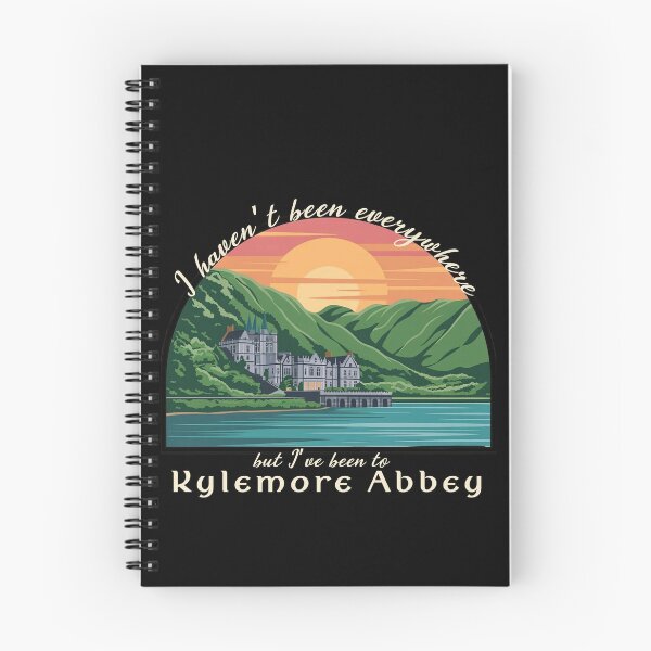Item preview, Kylemore Abbey Ireland Quote designed and sold by EwaVerse.