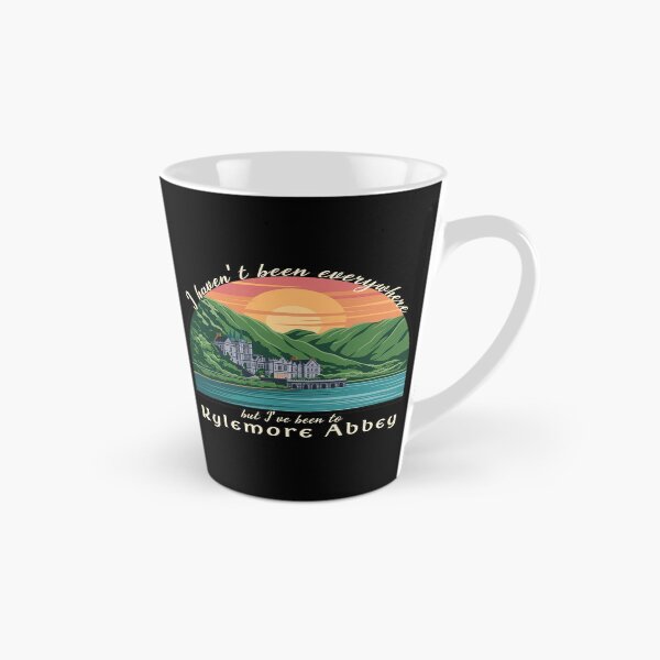 Item preview, Kylemore Abbey Ireland Quote designed and sold by EwaVerse.