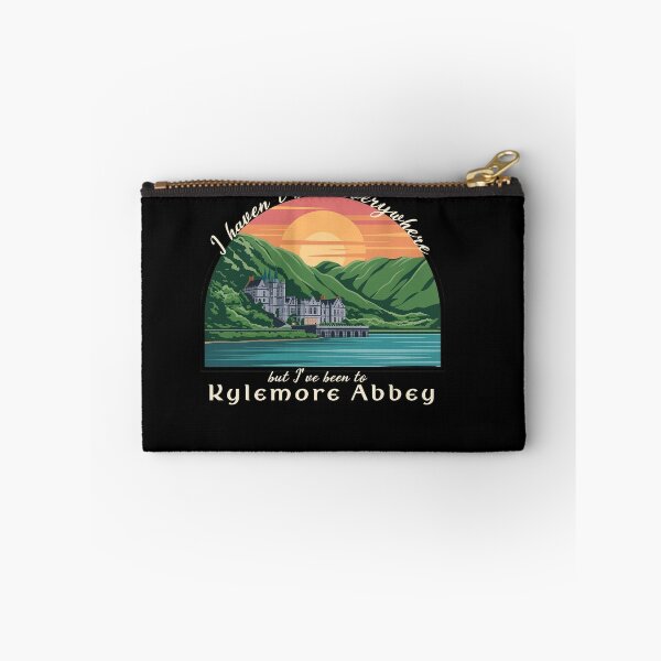Item preview, Kylemore Abbey Ireland Quote designed and sold by EwaVerse.