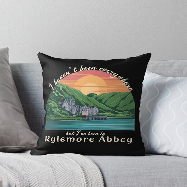Item preview, Kylemore Abbey Ireland Quote designed and sold by EwaVerse.