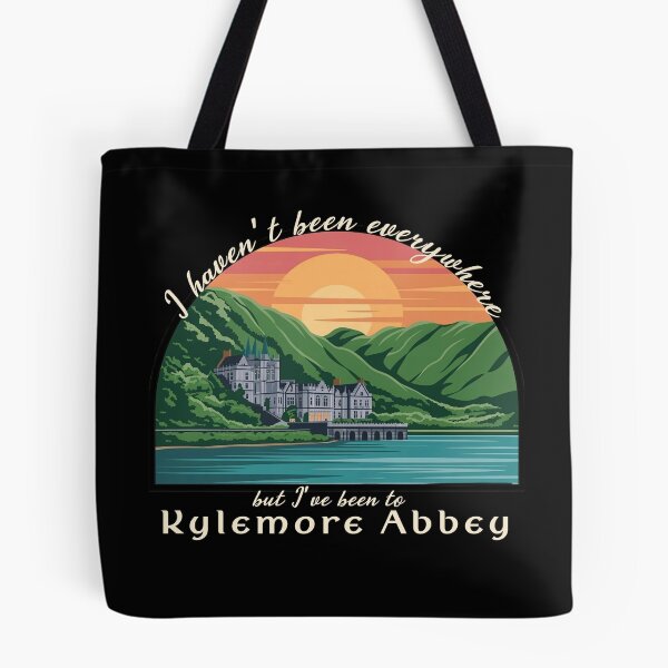 Item preview, Kylemore Abbey Ireland Quote designed and sold by EwaVerse.