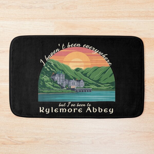 Item preview, Kylemore Abbey Ireland Quote designed and sold by EwaVerse.