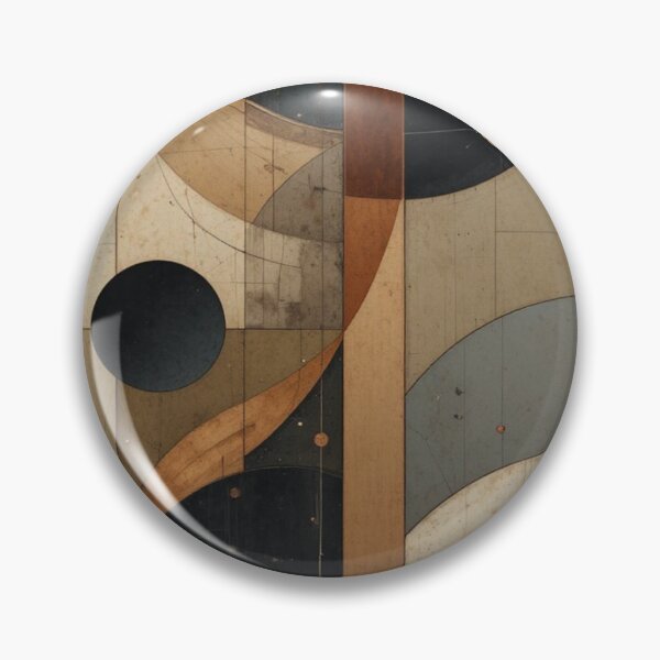 Item preview, Bauhaus Void: Non-Objective Geometry in Charred Crimson and Industrial Slate designed and sold by mrpuchleitner.