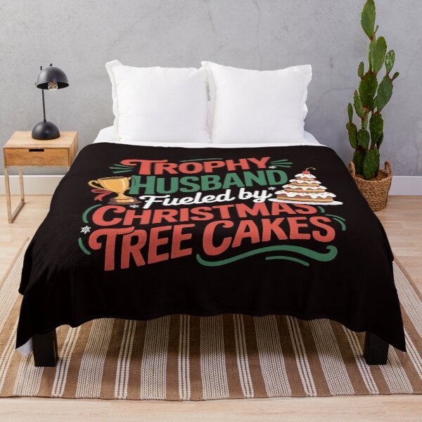Item preview, Trophy Husband Christmas Design – Fueled by Christmas Tree Cakes designed and sold by Redgiant87x.