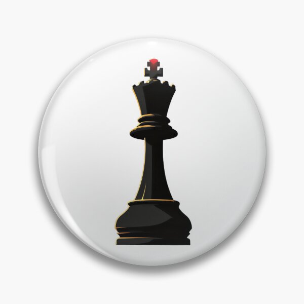Item preview, Minimalist Dramatic Chess King designed and sold by Doumavoi.