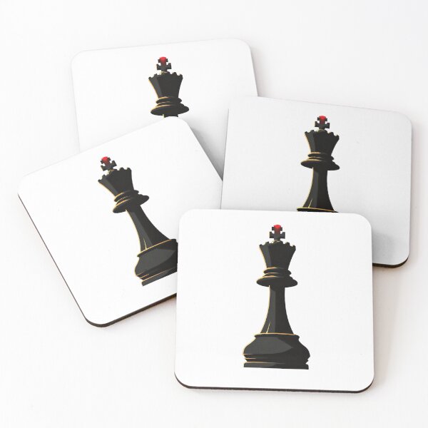 Item preview, Minimalist Dramatic Chess King designed and sold by Doumavoi.