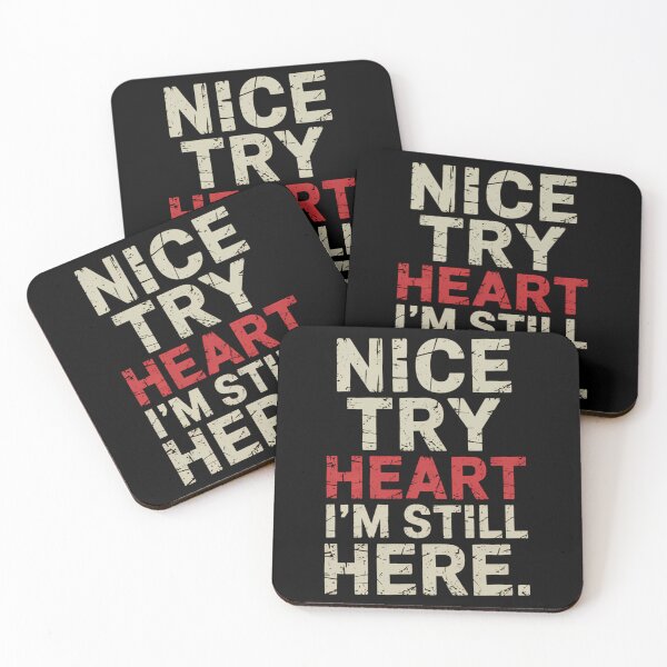 Item preview, Funny Heart Attack Survivor Heart Disease Awareness designed and sold by TikCore.