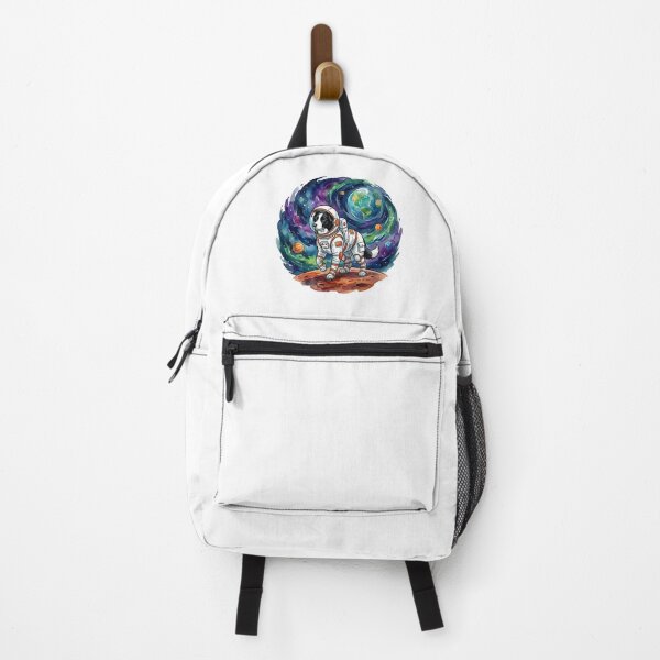 Item preview, Whimsical Border Collie Astronaut Space Dog Watercolor Gift designed and sold by chattsuede.