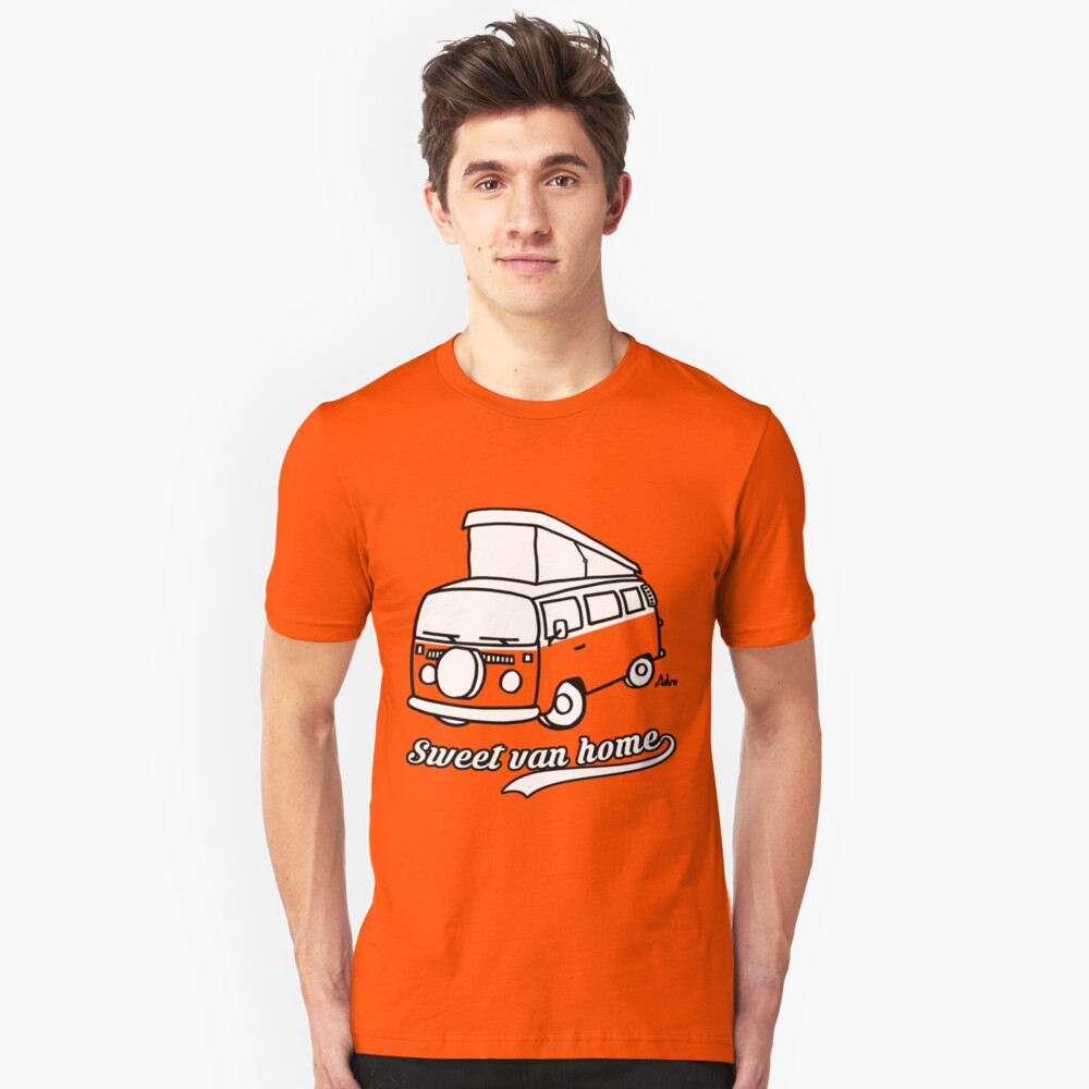 Sweet van home Camiseta ajustada